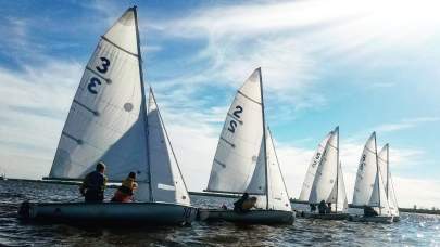Varsity sailing at YSF